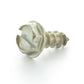 #12 x 3/4 Inch Plain 18-8 (A2) Stainless Steel Indented Hex Washer Head Type-Ab Self-Tapping Sheet Metal Screw