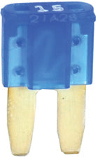 15 Amp Micro Atr Fuse 2 Leg Blue