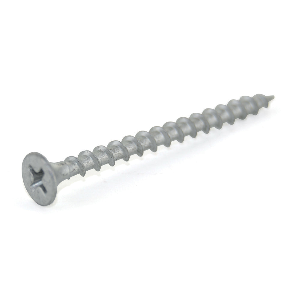 #10 x 5 Inch Phillips Bugle Coarse Thread Deck Screw Dacro Coated