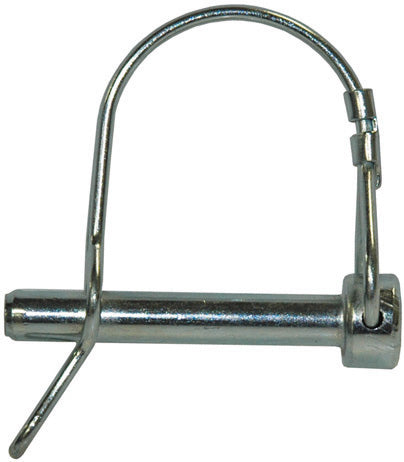 1/4 Inch x 1-3/4 Inch Zinc C1008-C1010 Carbon Steel Tab Lock Pin