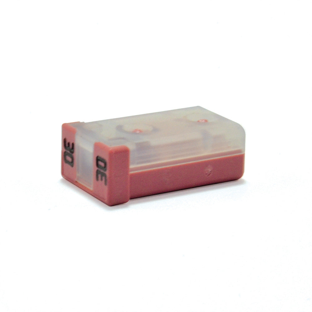 30 Amp MCASE+ 32 Volt Cartridge Fuse - Pink