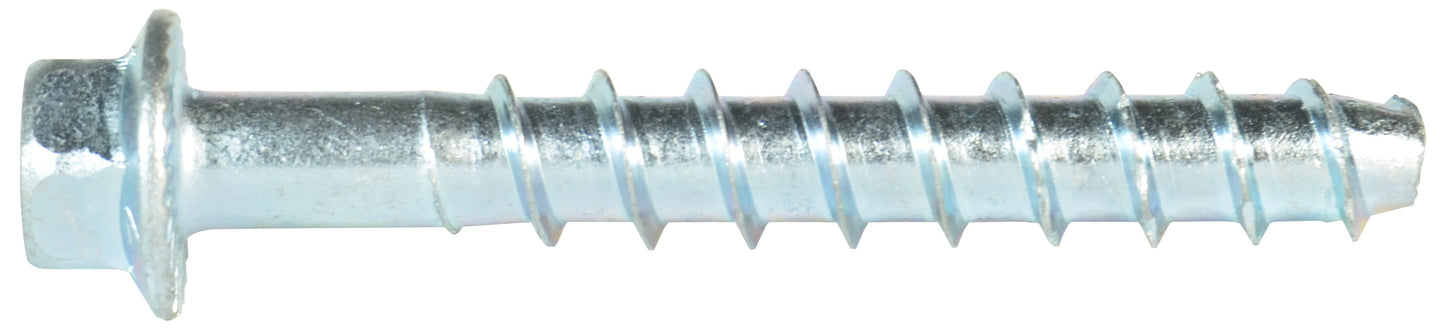 1/4 Inch x 3 Inch Zinc Plated Carbon Steel Titen HD Mini Concrete and Masonry Screw Anchor