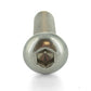 #8-32 x 1-1/4 Inch Coarse Plain 18-8 (A2) Stainless Steel Button Head Socket Cap Screw