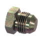 1/2 Inch 6000 psi Zinc Plated Yellow Dichromate Carbon Steel Jic 37 Degree Adapter - Plug