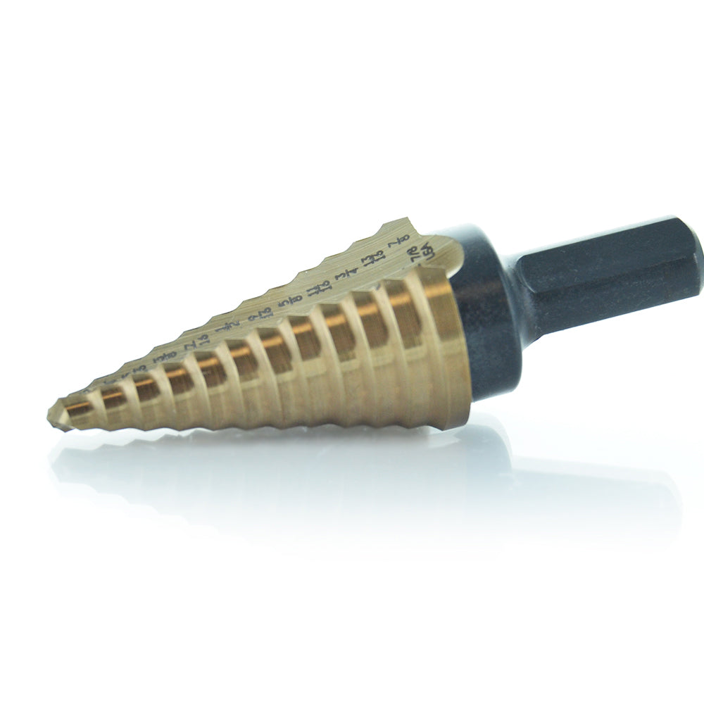 3/16" To 7/8" Step Drill Special Moly Alloy Steel