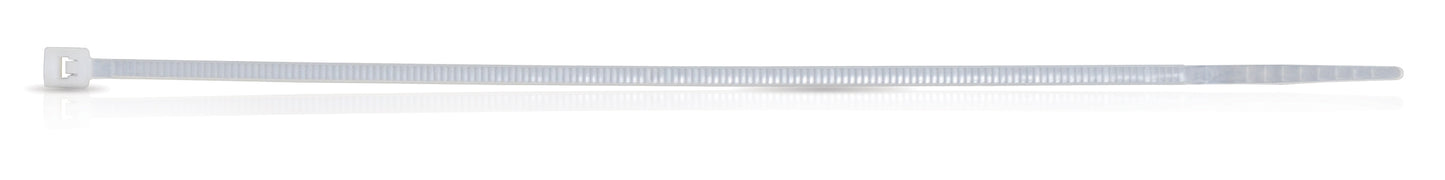 100/PC 8"WHITE THIN WIRE TIE