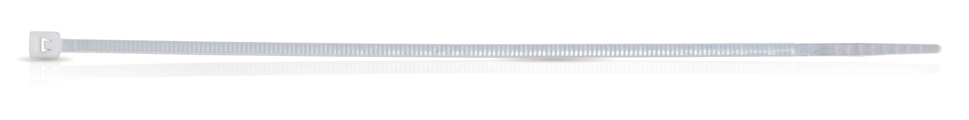 100/PC 8"WHITE THIN WIRE TIE
