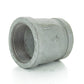 1-1/2" X 3/4" Schedule 40 Malleable Iron Welded Reducing Coupling Galvanized Made In USA