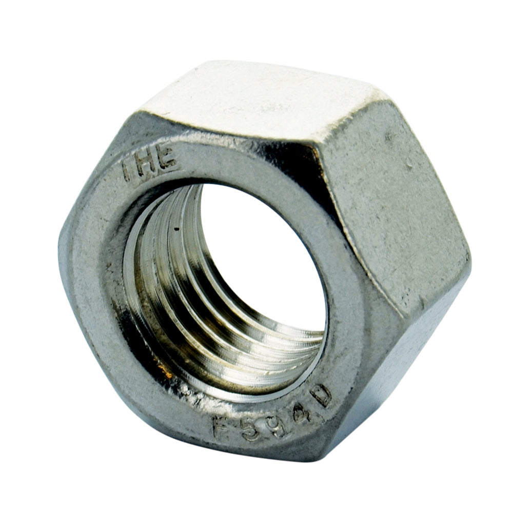 1/2-13 Coarse Aluminum Finished Hex Nut