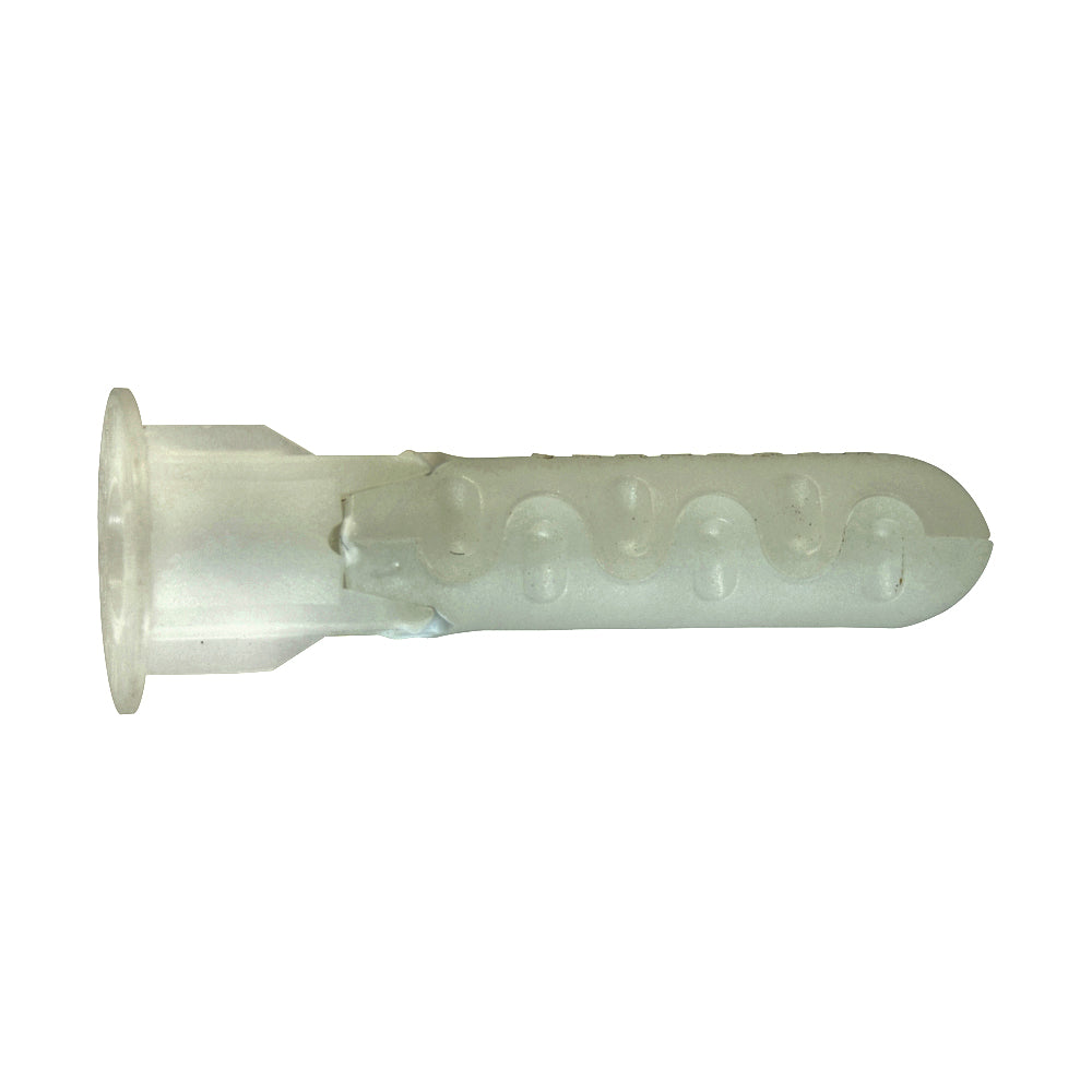 5/16 Inch White Plastic Alligator Anchor Bolt