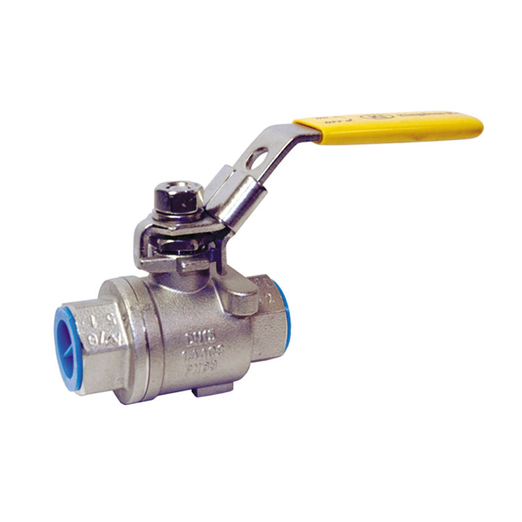 1/4 Inch Npt 1000 psi Wog 316 Stainless Steel 2-Piece Body Ball Valve