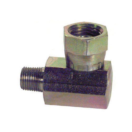 1-1/4 inch x 1 inch Zinc Plated Yellow Dichromate Carbon Steel Female Pipe Swivel To Male Pipe 90 Degree Elbow Swivel Adapter