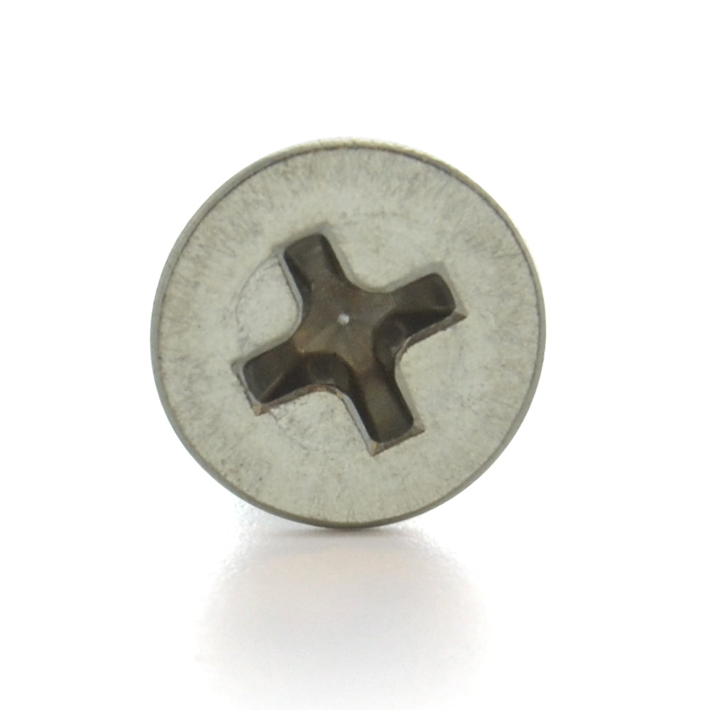 5/16-18 x 1-1/4 Inch Coarse Plain 18-8 (A2) Stainless Steel #4 Phillips Drive Flat Countersunk Head Machine Screw