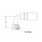 Female British Standard Parallel Pipe (BSPP) Swivel 90 Elbow 1/4 Inch Hose X 1/4 Pipe
