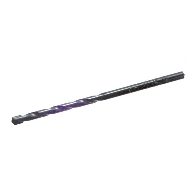 1/4 Inch x 6 Inch Diamond Ground Tungsten Carbide Tip Roto Percussion Straight Shank Bit
