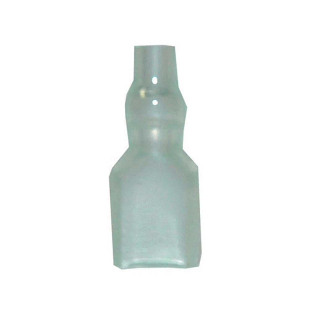 16-14 Gauge Clear Insulation Boot For Male Bullet Terminals