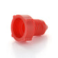 Pd40 Threaded Red Polyethylene Caplug