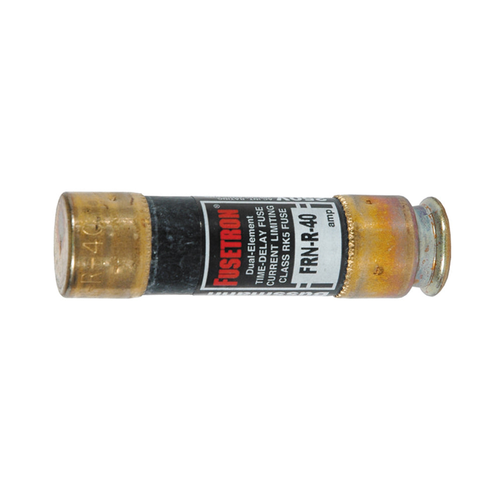 40 Amp Frn-R Type 250 Vac Dual Element Time Delay Industrial Fuse