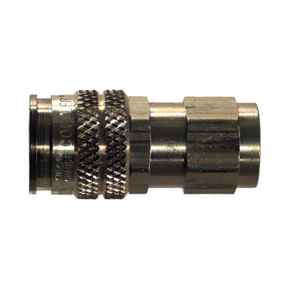 1/4 Inch Basic Size Three Way Coupler Female Npt