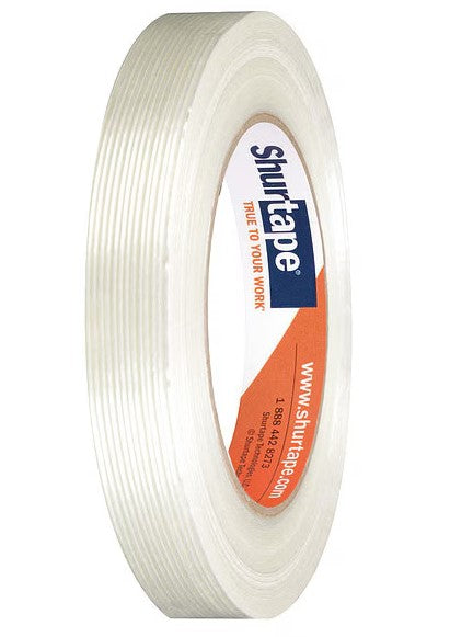 3/4 Inch x 180' Filament Packaging Tape Clear