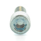 M5 x 0.8 x 25 mm Coarse Clear Zinc Alloy Steel Socket Cap Screw