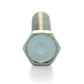 #10-24 x 1/2 Inch Coarse Zinc Plated Steel External Hex Unslotted Drive Hex Head Machine Screw