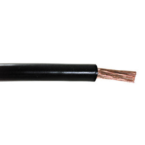 6 Awg 25 ft Copper Black Battery Starter Cable