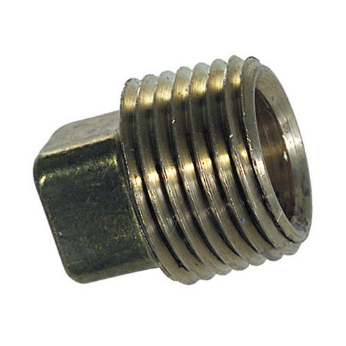 1/4 Inch Brass Pipe Square Head Plug