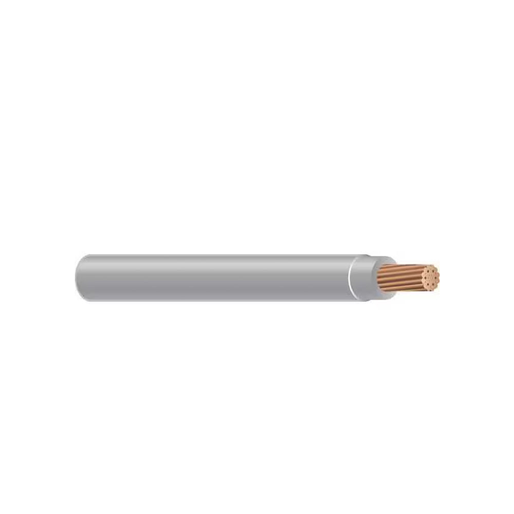10 Awg THHN stranded Copper  Wire 500 Foot Roll Gray