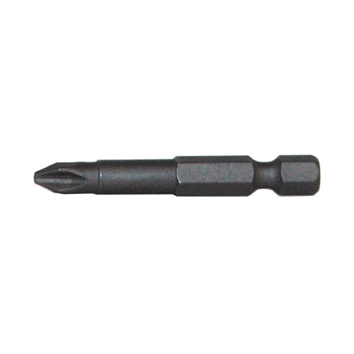 PhillipsÂ® Drive 1/4 Inch Hex Shank #2 Tip 2 Inch Length Gunmetal Gray Steel Acr Power Bit
