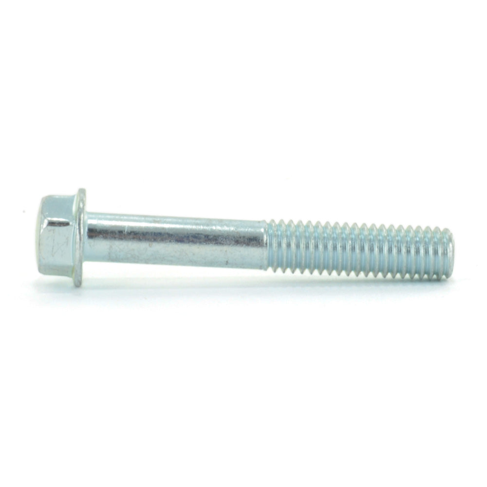 M6 x 1 x 10 mm Coarse Zinc Plated Class 10.9 JIS Dome Hex Flange Bolt