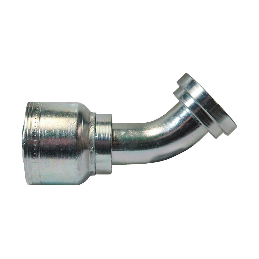 1/2 x 1/2 Split Flange 45° Tube Elbow (SAE Code 61) (08Z-G41)