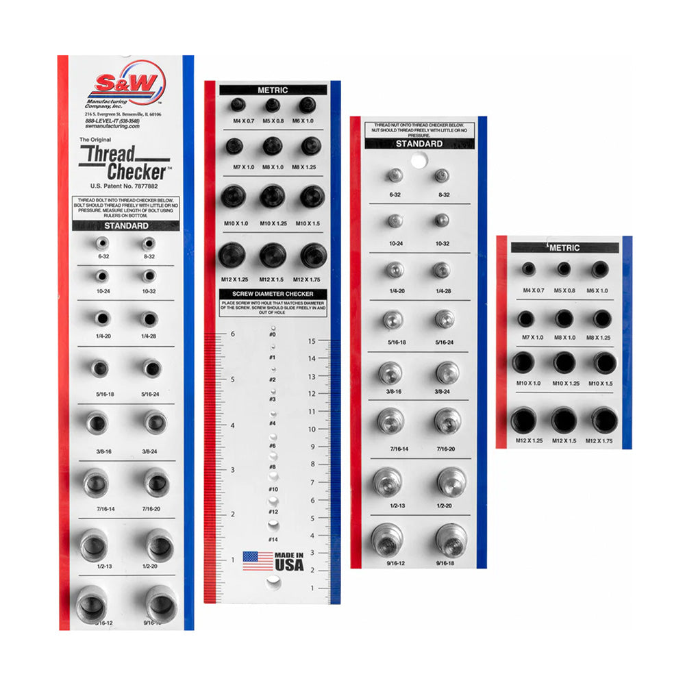 Wall Mountable Thread Checker™  3 inch x 39 inches