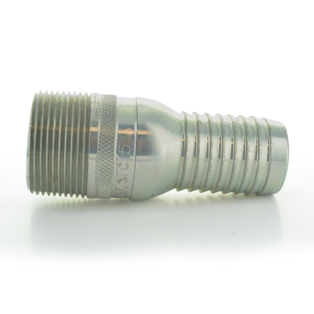 1-1/4 x 1 Galvanized Steel King Combination Nipple (Adapters)