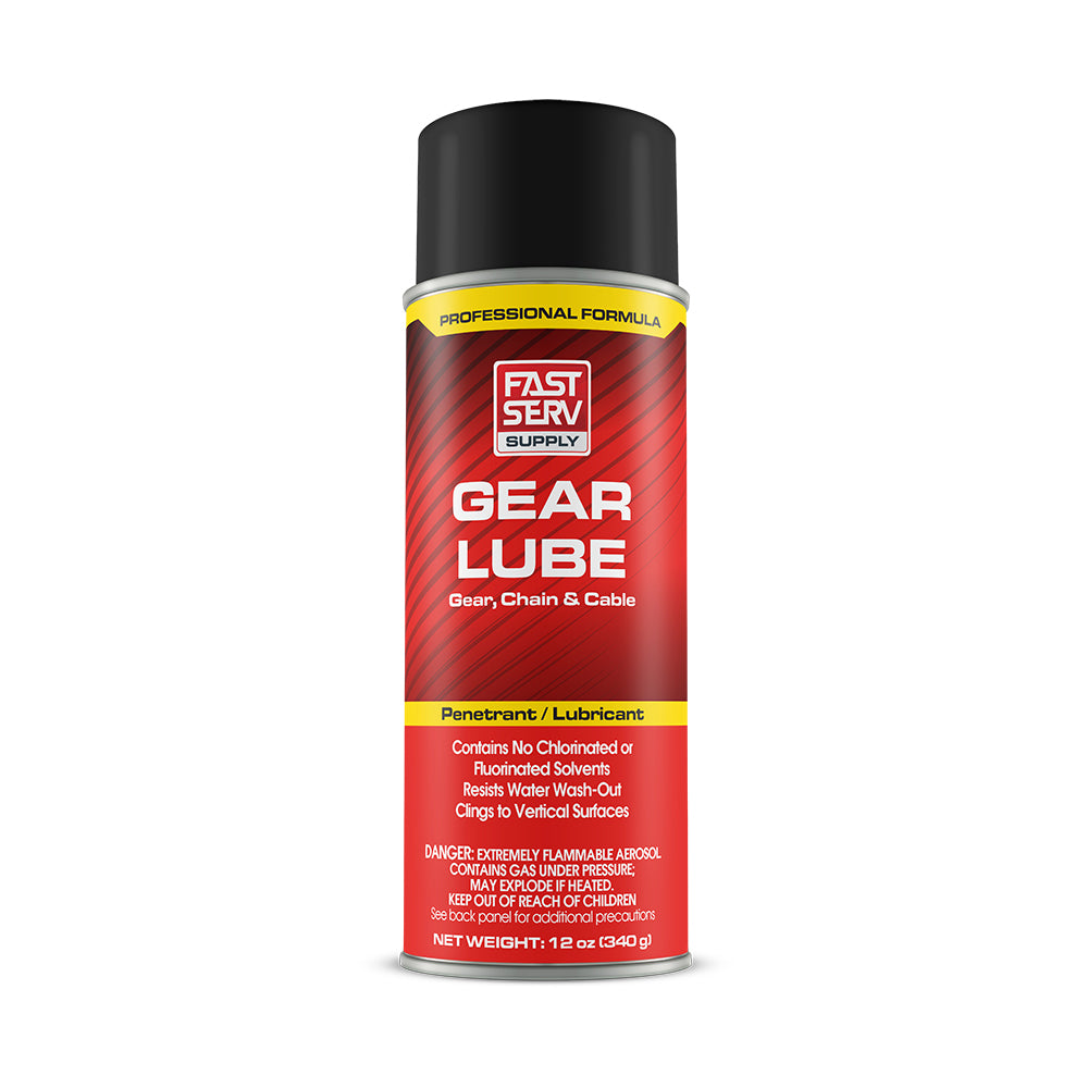 FastServ Gear Lube - Gear, Chain, and Cable - 12oz