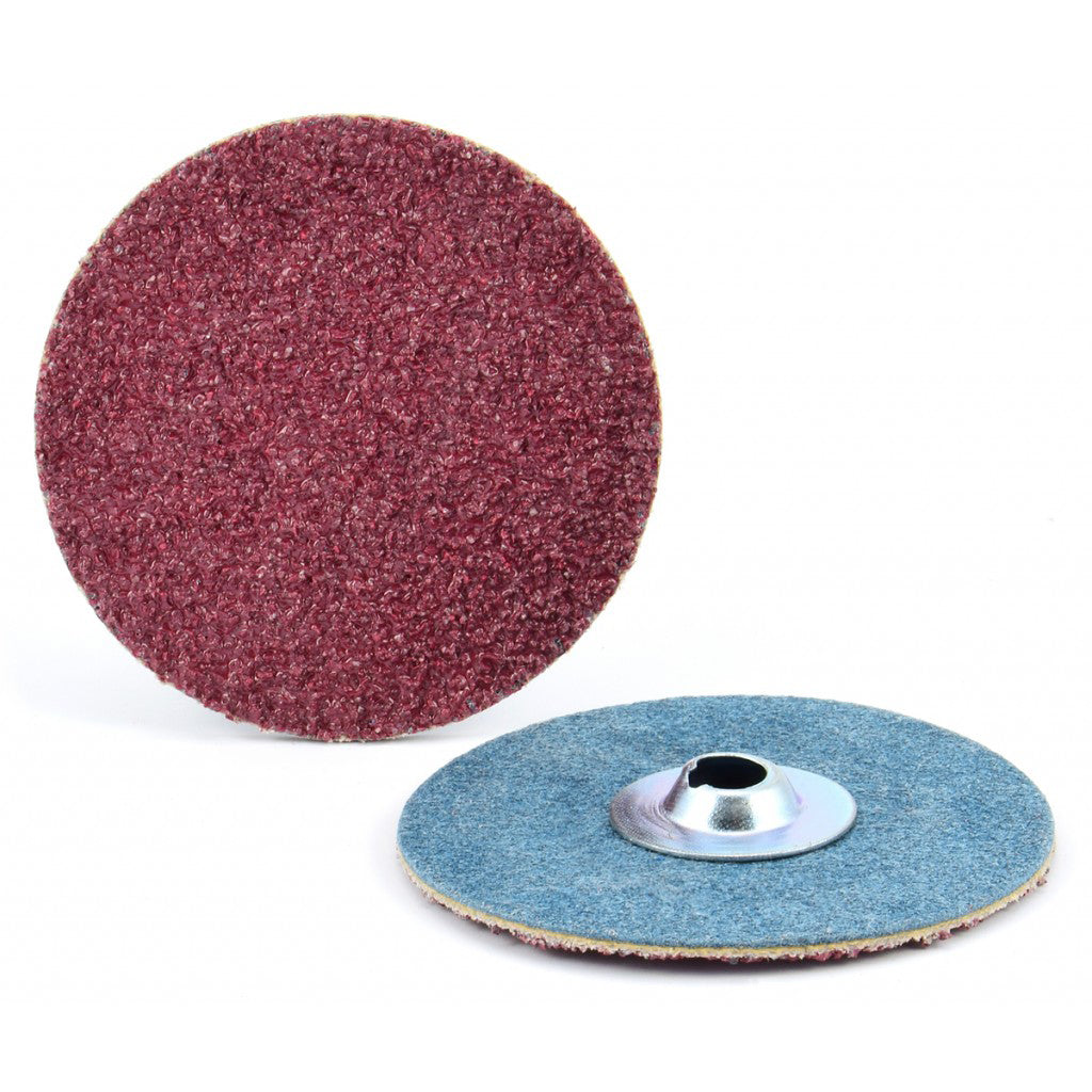 Shoppro 2 Inch Socatt Style Quick Change Disc 60 Grit Aluminum Oxide Brown - Clearance