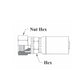 Female Pipe NPTF Swivel 3/4 inch x 3/4 inch