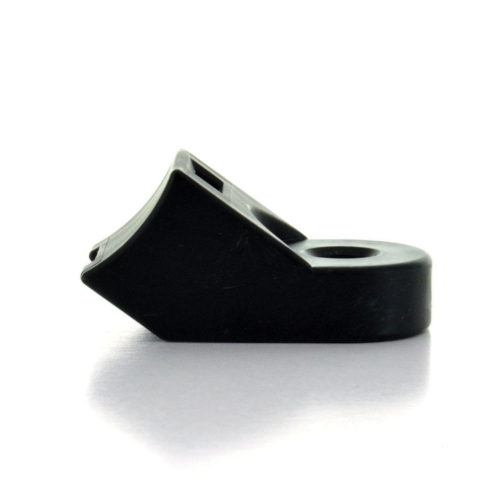 .327 Wire Tie Heavy-Duty Screw Mount - UV Black Nylon