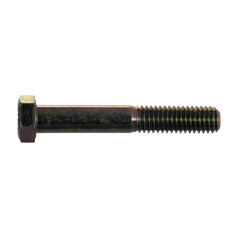 9/16-12 x 2-3/4 Inch Coarse Grade 8 Yellow Zinc Steel Hex Head Cap Screw