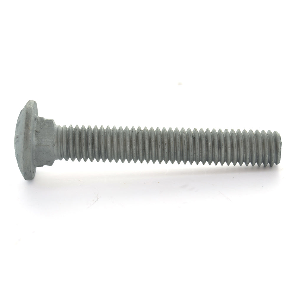 5/16-18 x 1-1/4 Inch Coarse Hot Dip Galvanized A307 Grade A Round Head Carriage Bolt