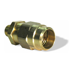 3/8 Inch x 3/8 Inch Brass Sleeve Type Air Brake Connector Coupler