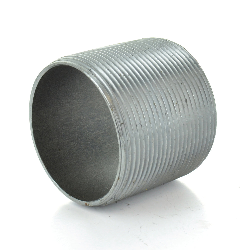 3/8" X 3-1/2" Schedule 40 Male NPT Black Welded Steel Pipe Nipple