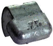 Alloy Wheel Weight Coated Wheel Weight 3 Oz. - 25 Per Box