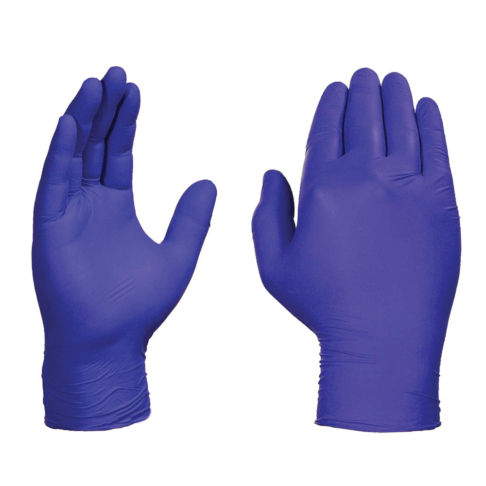 AMMEX Professional Indigo Nitrile PF Exam LG Gloves