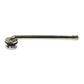 4-3/4" x .625 Clamp-In Truck / Bus 90 Degree Nickel Plated Tire Valve Stem