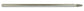 1/4 Inch Tree Radius End 1/4 Inch x 6 Inch Shank Sf-1L6 Premium Carbide Bur
