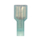 3M Quick Slide Fully Insulated Female 1/4 Inch Push On Connector Blue