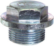 M25 x 1.5 x 24 mm Bright Zinc Plated Steel Oil Drain Plug