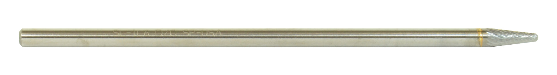 1/4 Inch Taper 1/4 Inch x 6 Inch Shank Sl-1L6 Premium Carbide Bur