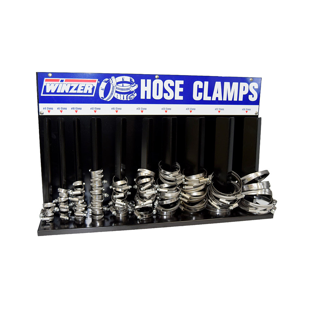 120 Piece Standard Hose Clamp Assortment